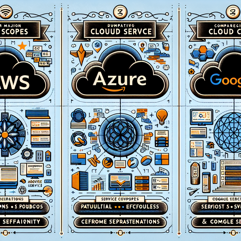 클라우드 서비스 제공업체 비교 AWS, Azure, Google Cloud